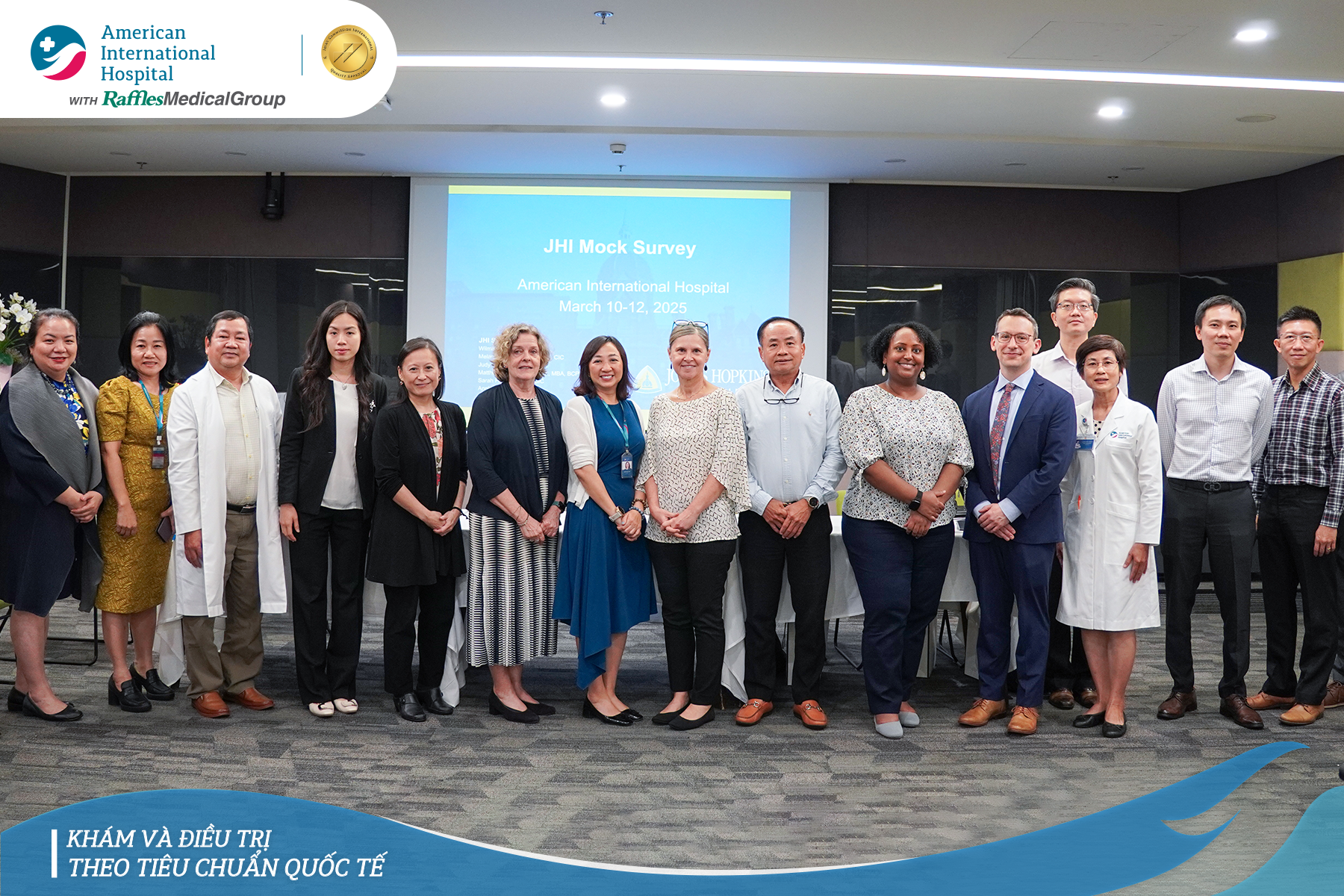 Bệnh viện Quốc tế Mỹ (AIH) tăng cường hợp tác với Johns Hopkins Medicine International mang đến dịch vụ y tế chất lượng cao