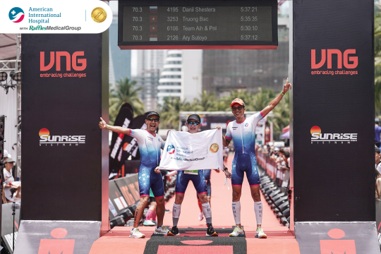 CONQUERING A RACE REQUIRES NOT ONLY WILLPOWER BUT ALSO PROPER PHYSICAL PREPARATION