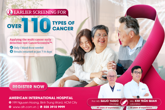 AMERICAN INTERNATIONAL HOSPITAL (AIH) PIONEERS THE APPLICATION OF CANCERSCREENDXTM CANCER SCREENING TEST