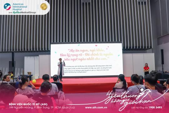 BÁC SĨ AIH CHIA SẺ TẠI TRIỂN LÃM VIETBABY FAIR 2026: DINH DƯỠNG THAI KỲ & SAU SINH