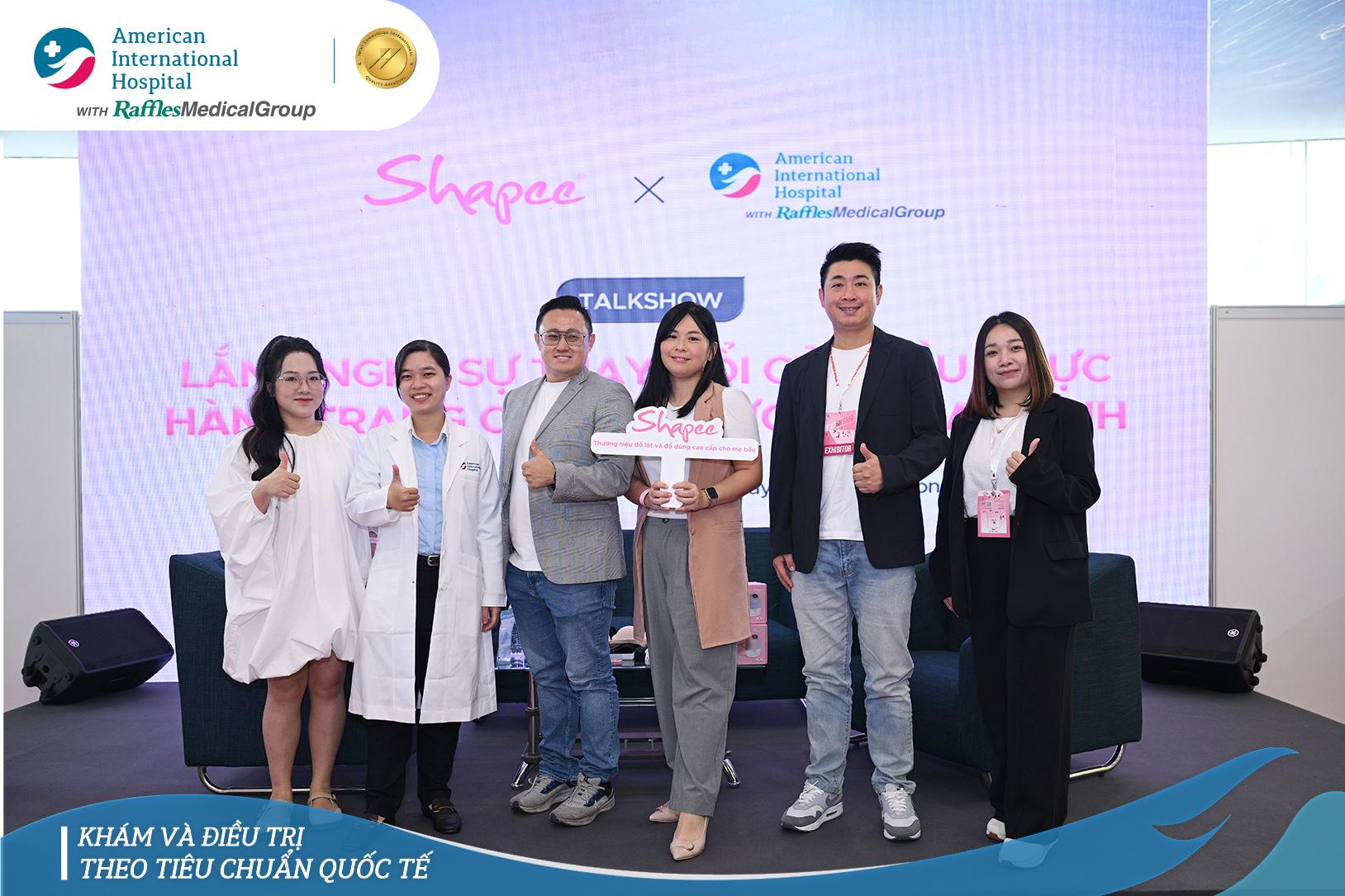 AIH JOINS HANDS WITH SHAPEE VIETNAM AT THE TALKSHOW "LISTENING TO THE CHANGES IN THE BREASTS"