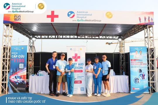 AMERICAN INTERNATIONAL HOSPITAL (AIH) PROUDLY SUPPORTED BRITCHAM FUN RUN 2026 AS THE OFFICIAL MEDICAL SPONSOR