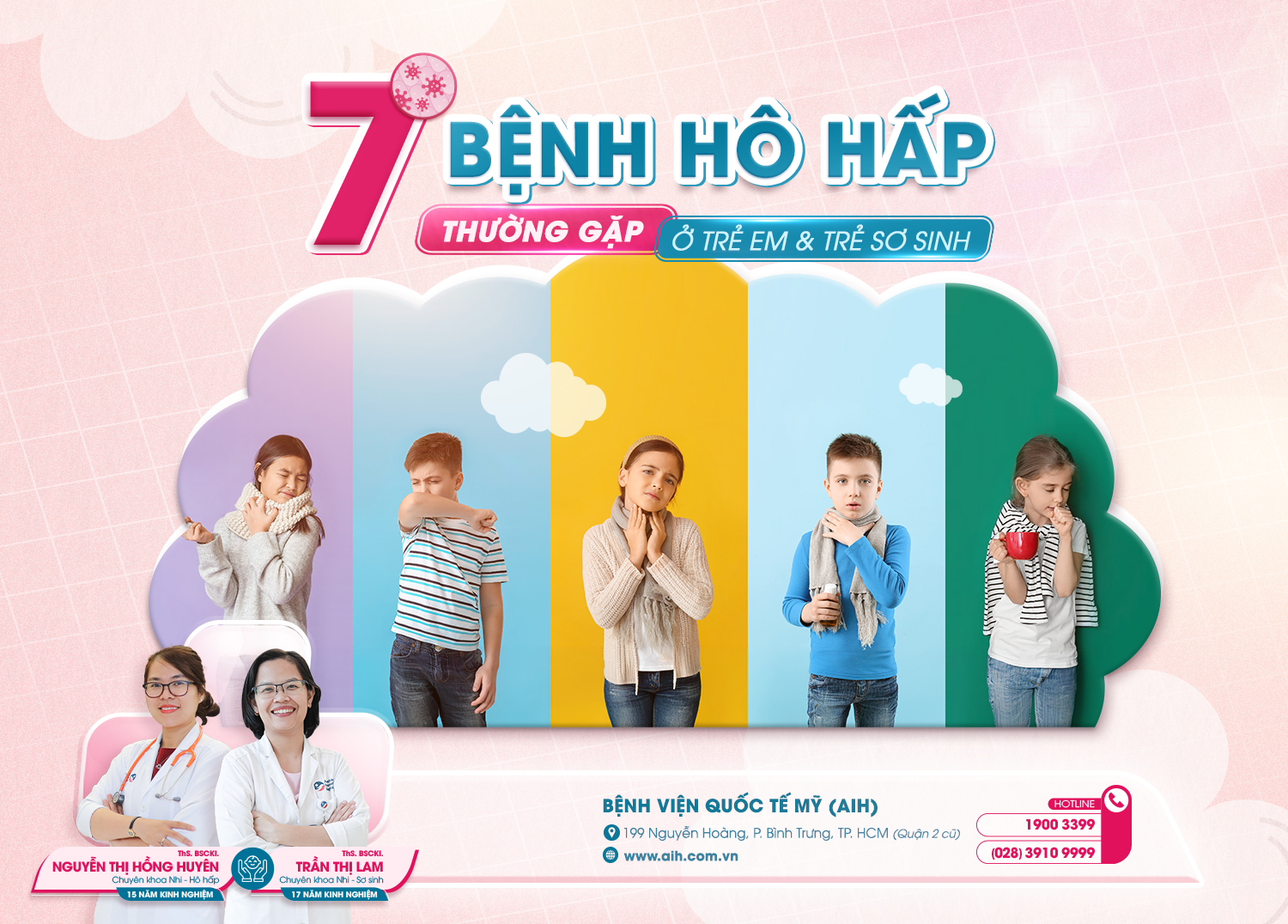 7 BỆNH HÔ HẤP PHỔ BIẾN Ở TRẺ NHỎ BA MẸ KHÔNG NÊN CHỦ QUAN
