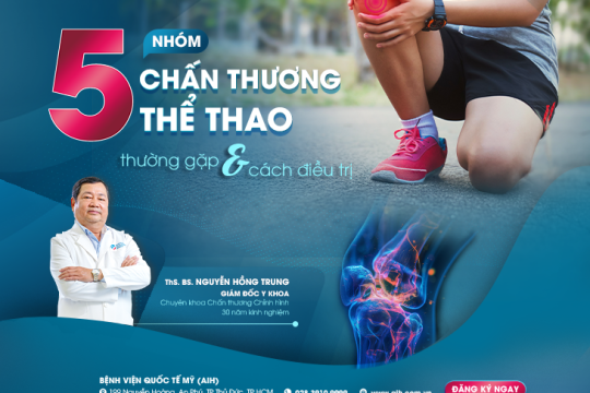 5 NHÓM CHẤN THƯƠNG THỂ THAO THƯỜNG GẶP VÀ CÁCH ĐIỀU TRỊ