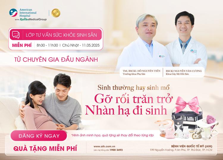 LỚP TIỀN SẢN 11.05: SINH THƯỜNG HAY SINH MỔ | GIẢM ĐAU SẢN KHOA - PHƯƠNG PHÁP GIÚP MẸ VƯỢT CẠN NHẸ NHÀNG