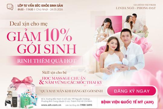 LỚP TƯ VẤN SỨC KHOẺ SINH SẢN 24/05/2026: THỰC HÀNH MASSAGE CHO BÉ & QUY TRÌNH KHÁM THAI - CÁC XÉT NGHIỆM CẦN THIẾT TRONG THAI KỲ
