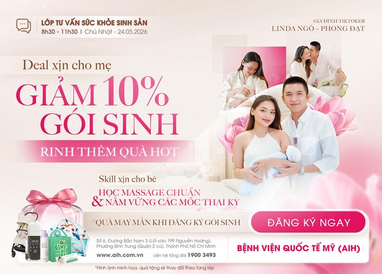 LỚP TƯ VẤN SỨC KHOẺ SINH SẢN 24/05/2026: THỰC HÀNH MASSAGE CHO BÉ & QUY TRÌNH KHÁM THAI - CÁC XÉT NGHIỆM CẦN THIẾT TRONG THAI KỲ