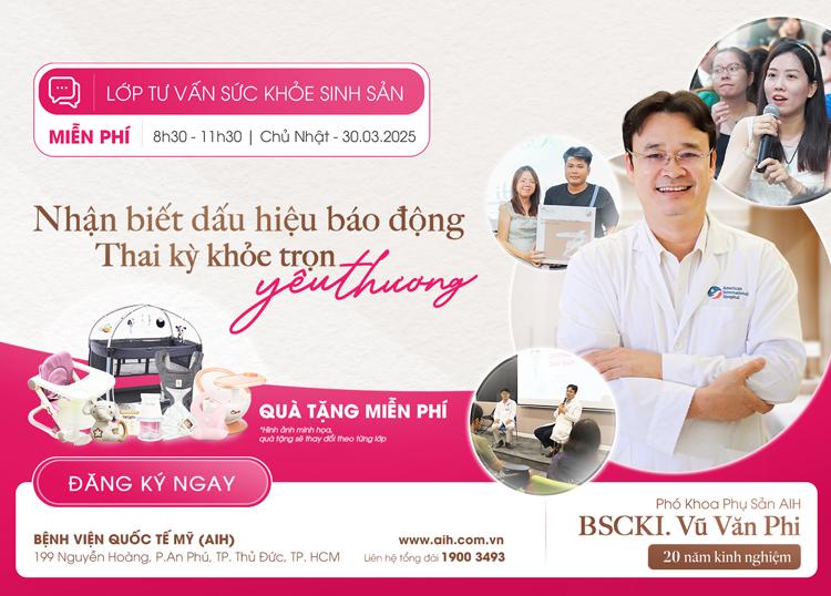 LỚP TIỀN SẢN 30/03/2025: MẸ NHẬN BIẾT KỊP THỜI DẤU HIỆU "BÁO ĐỘNG" ĐI KHÁM NGAY