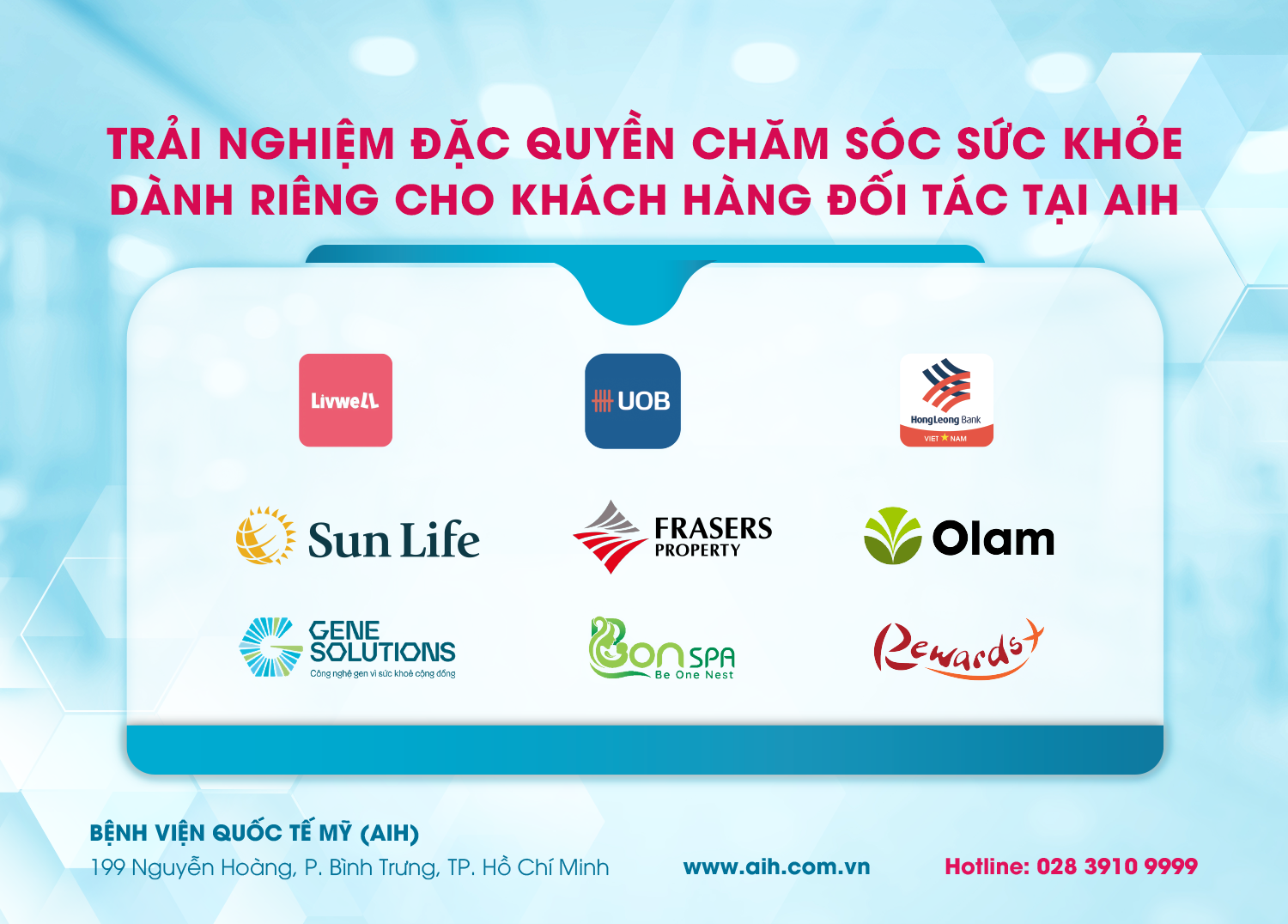 EXCLUSIVE HEALTHCARE PRIVILEGES FOR AIH’S PARTNER CUSTOMERS