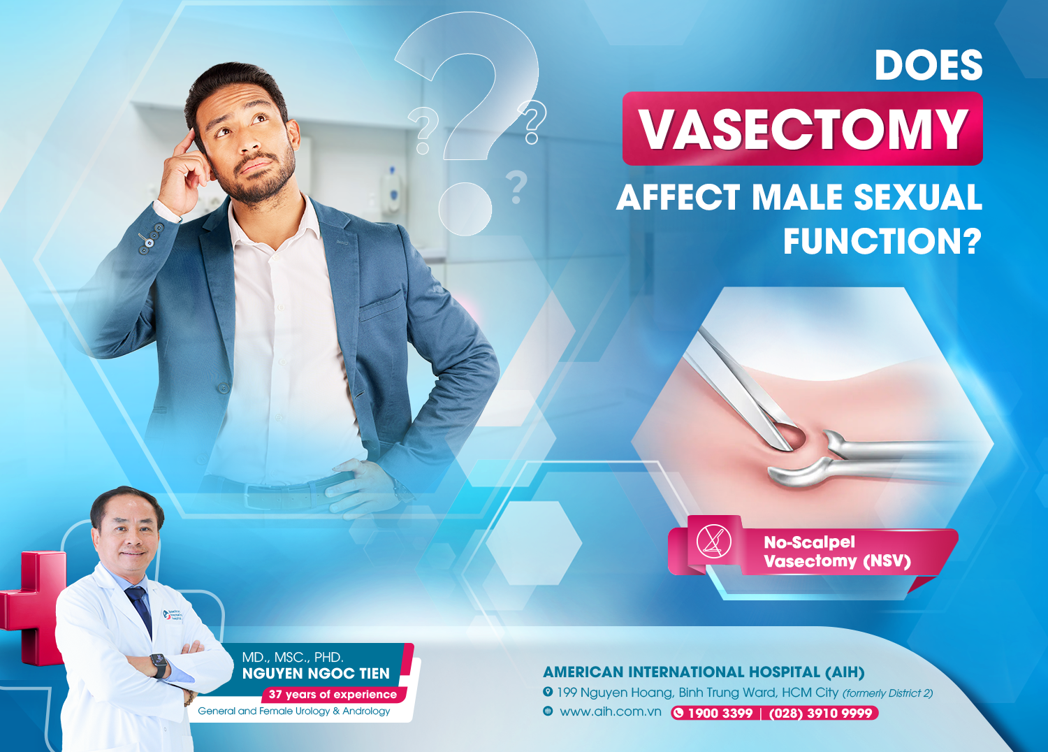 DOES VASECTOMY AFFECT SEXUAL FUNCTION?