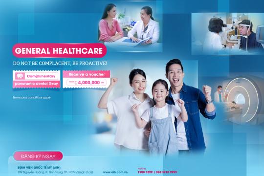 GENERAL HEALTHCARE: DO NOT BE COMPLACENT, BE PROACTIVE!
