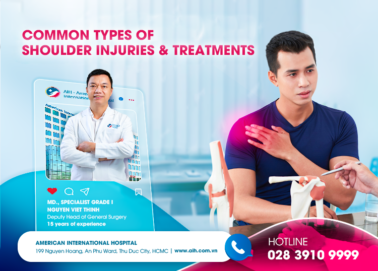 COMMON TYPES OF SHOULDER INJURIES AND TREATMENTS