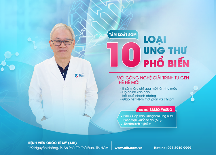 PHÁT HIỆN GIAI ĐOẠN ĐẦU 10 BỆNH UNG THƯ PHỔ BIẾN NHỜ ỨNG DỤNG CÔNG NGHỆ GIẢI TRÌNH TỰ GEN THẾ HỆ MỚI (NGS)