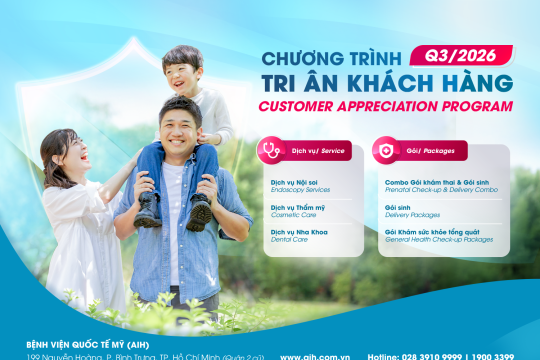 CHƯƠNG TRÌNH TRI ÂN KHÁCH HÀNG – QUÝ III/2026