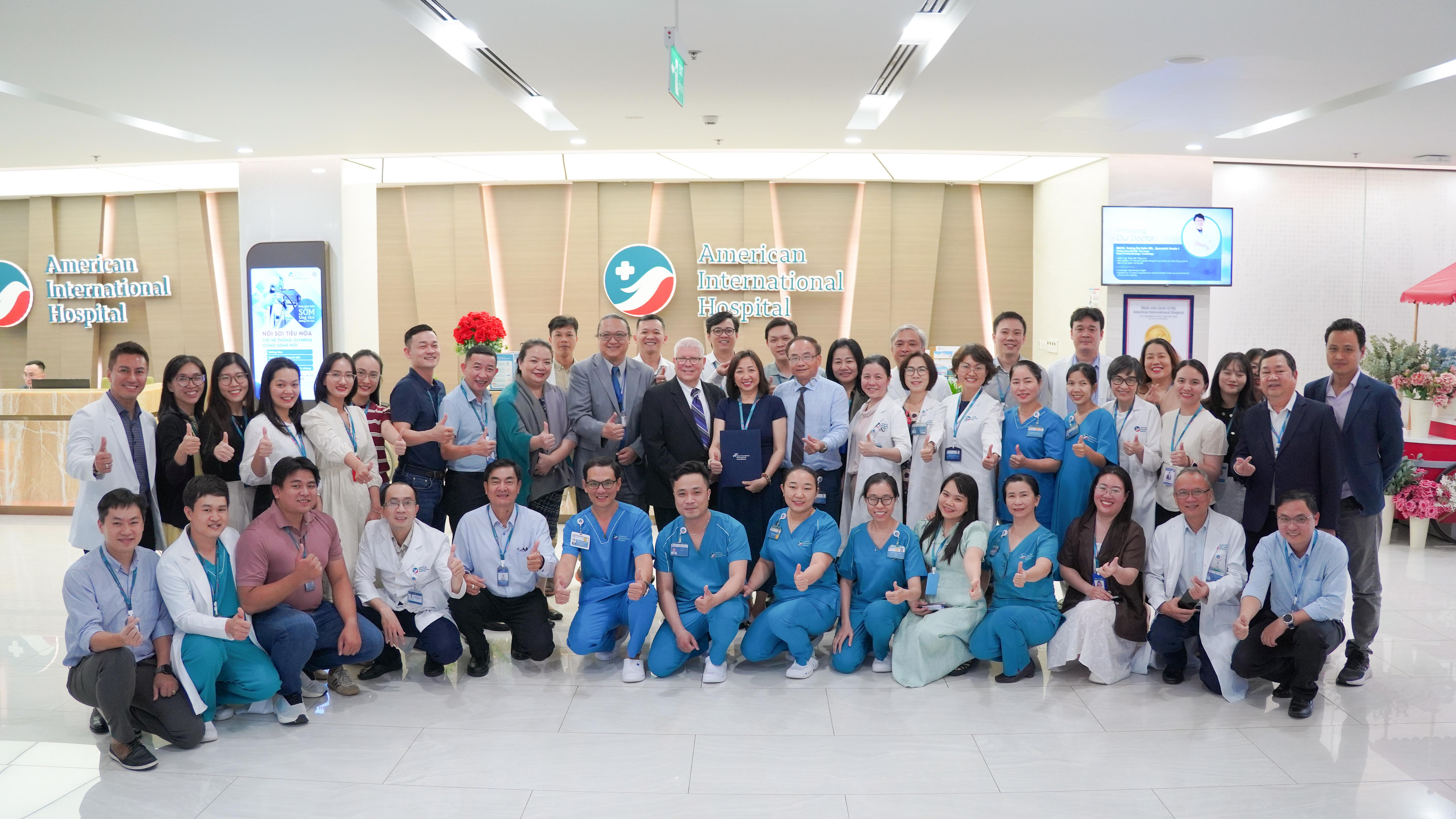 BỆNH VIỆN QUỐC TẾ MỸ (AIH) CHÍNH THỨC ĐÓN NHẬN CON DẤU VÀNG JCI LẦN THỨ 2