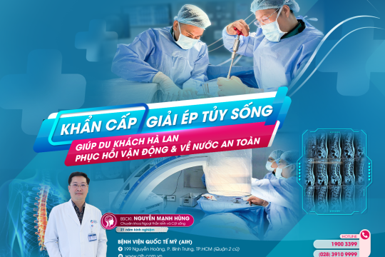 KHẨN CẤP GIẢI ÉP TỦY SỐNG GIÚP DU KHÁCH HÀ LAN PHỤC HỒI VẬN ĐỘNG VÀ VỀ NƯỚC AN TOÀN