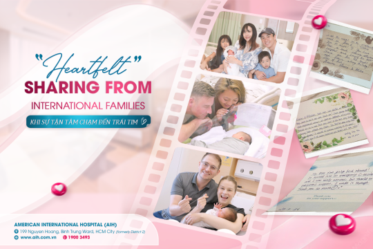 INTERNATIONAL FAMILIES SHARE THEIR SATISFYING BIRTHING EXPERIENCE AT AIH