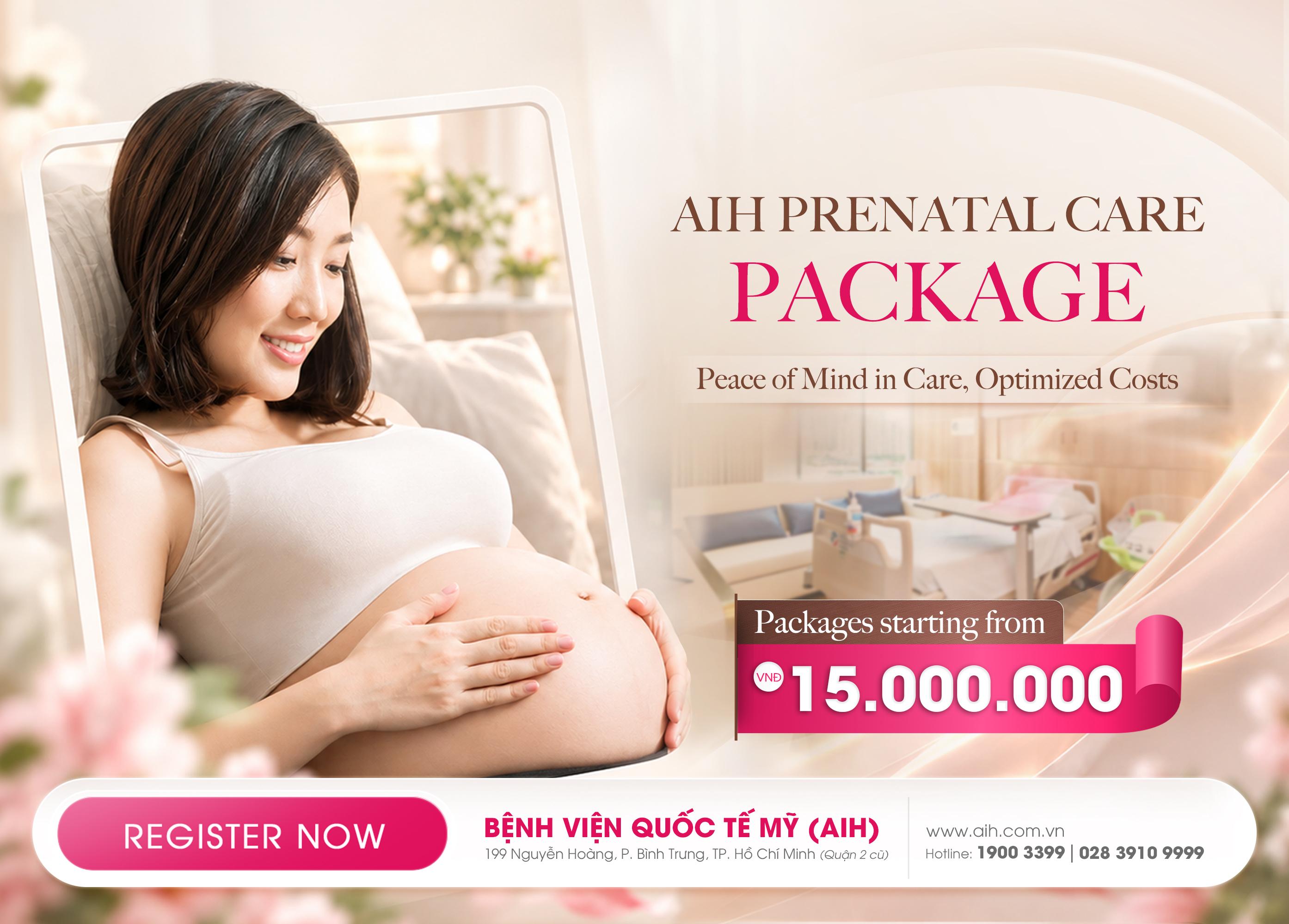 PEACE OF MIND THROUGHOUT YOUR PREGNANCY AT AIH, COMPREHENSIVE CARE FOR MOTHER AND BABY