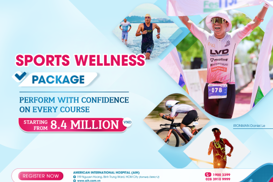 AIH INTRODUCES THE COMPREHENSIVE SPORTS WELLNESS PACKAGE – UNDERSTAND YOUR BODY BEFORE YOU CONQUER EVERY RACE