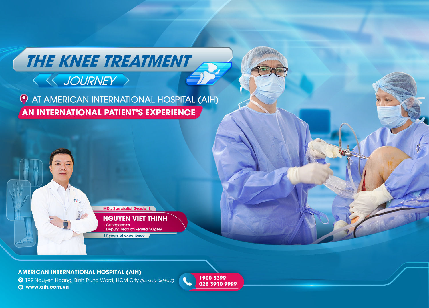 THE KNEE TREATMENT JOURNEY AT AMERICAN INTERNATIONAL HOSPITAL (AIH) – AN INTERNATIONAL PATIENT’S EXPERIENCE