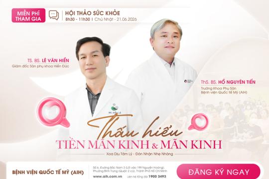 HEALTH SEMINAR JUNE 21, 2026: PREMENOPAUSE & MENOPAUSE | DIAGNOSIS, SYMPTOMS, AND COMPREHENSIVE TREATMENT SOLUTIONS