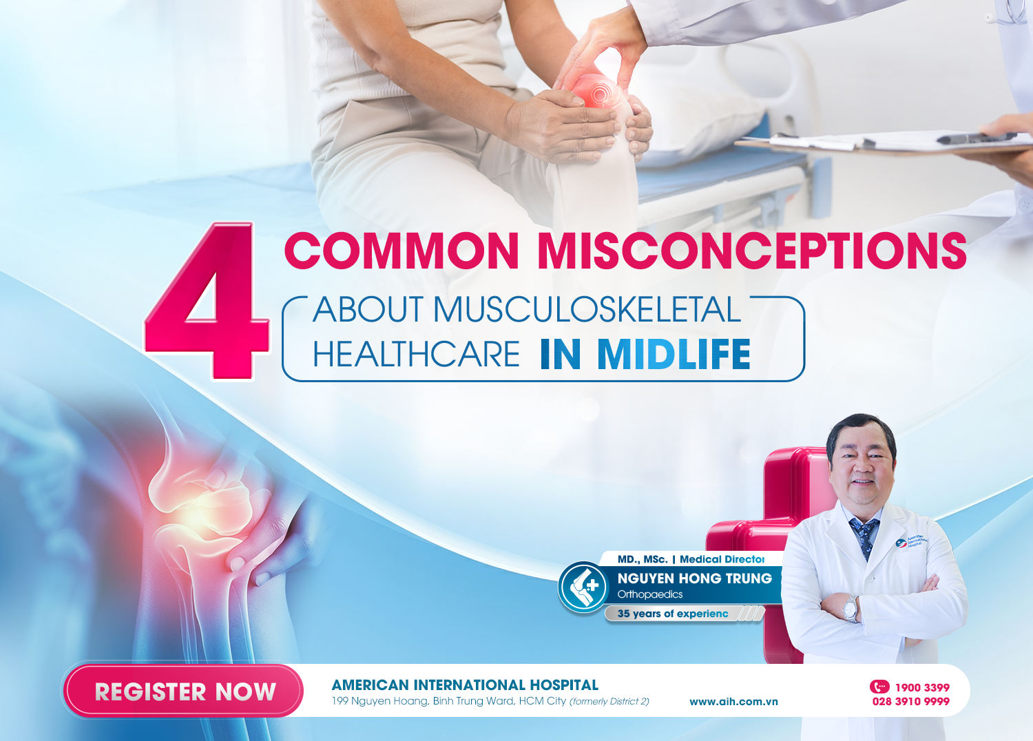 4 COMMON MISCONCEPTIONS ABOUT MUSCULOSKELETAL HEALTHCARE IN MIDLIFE