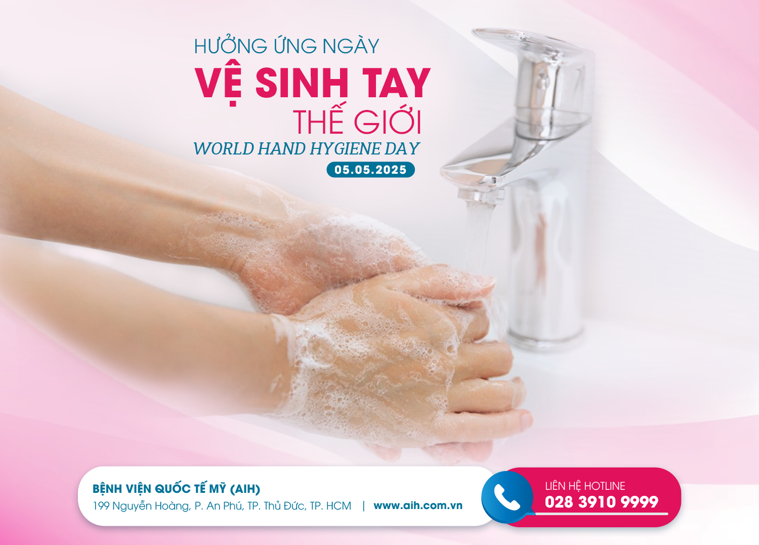 HƯỞNG ỨNG NGÀY VỆ SINH TAY TẾ GIỚI – 05/05/2025