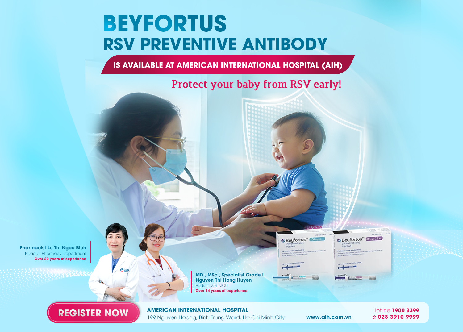 PROTECT CHILDREN FROM EARLY RSV WITH BEYFORTUS (NIRSEVIMAB) ANTIBODY
