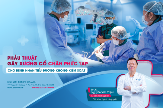 SURGERY FOR COMPLEX ANKLE FRACTURE IN A PATIENT WITH UNCONTROLLED DIABETES