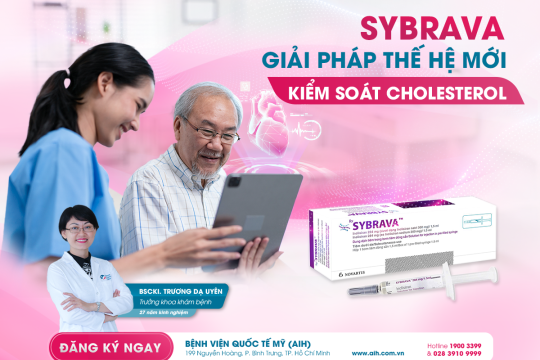 SYBRAVA – GIẢI PHÁP KIỂM SOÁT CHOLESTEROL THẾ HỆ MỚI