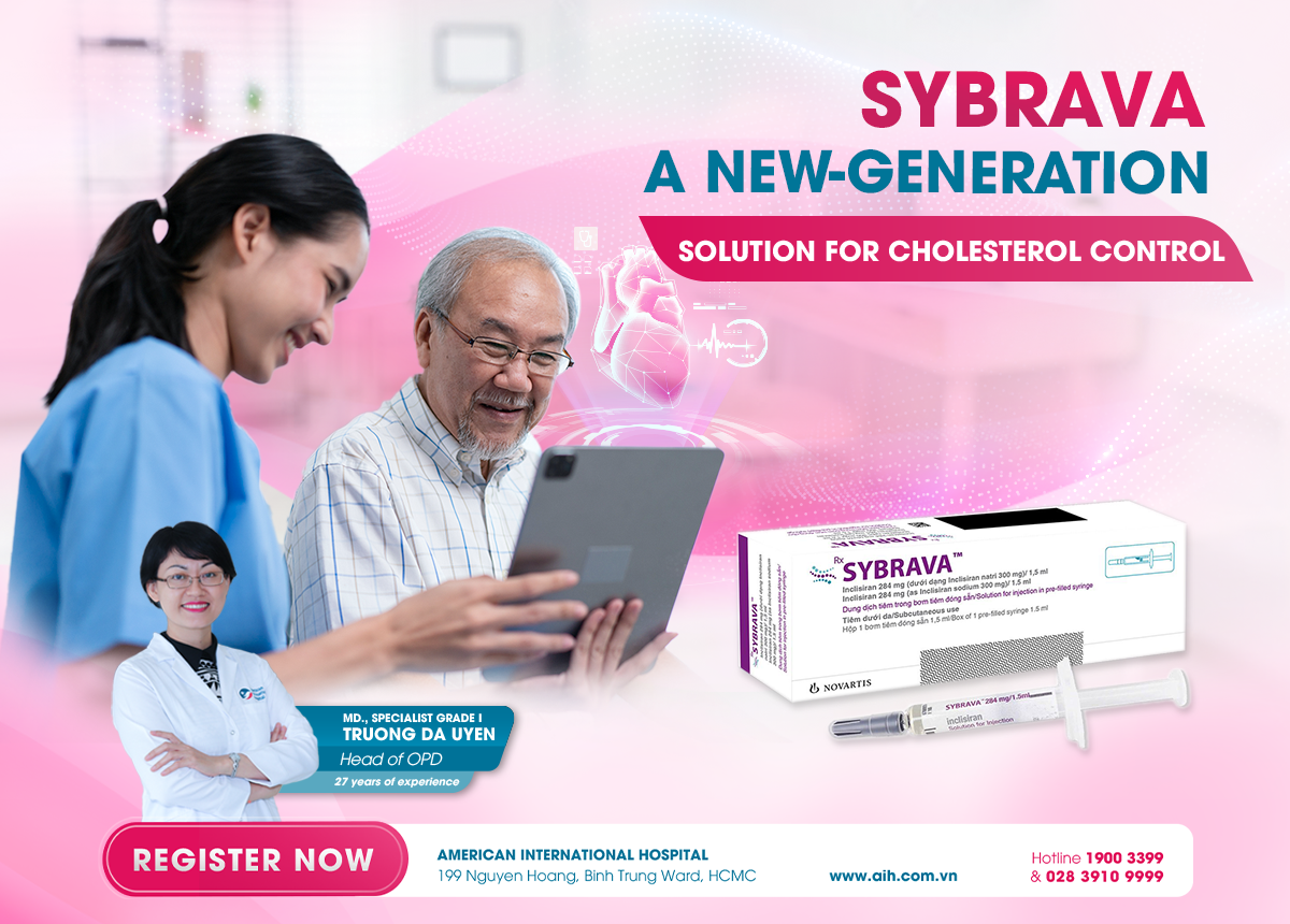 SYBRAVA – A NEW-GENERATION SOLUTION FOR CHOLESTEROL CONTROL