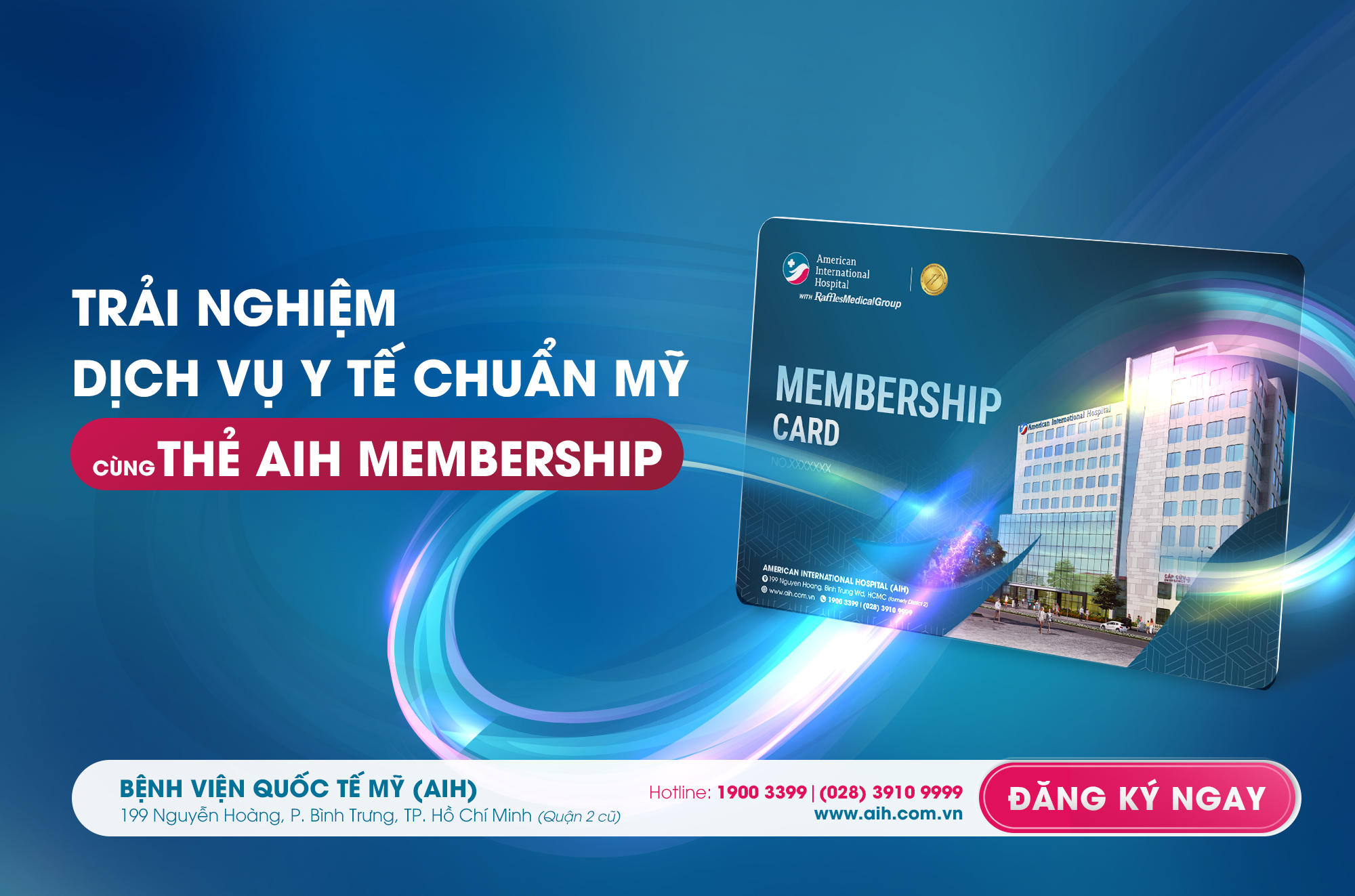 TRẢI NGHIỆM DỊCH VỤ Y TẾ CHUẨN MỸ CÙNG THẺ AIH MEMBERSHIP