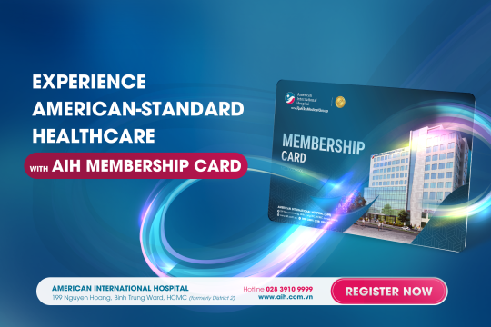 EXPERIENCE AMERICAN-STANDARD HEALTHCARE WITH YOUR AIH MEMBERSHIP CARD