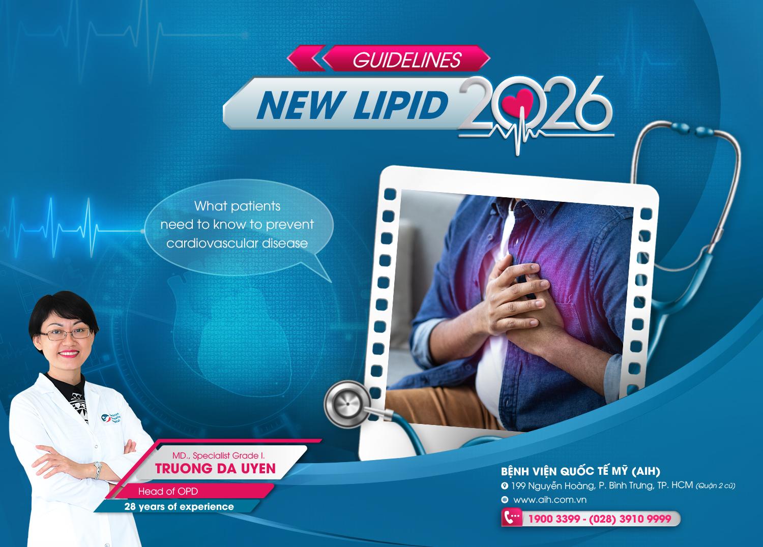 2026 NEW LIPID GUIDELINES: WHAT PATIENTS NEED TO KNOW TO PREVENT CARDIOVASCULAR DISEASE