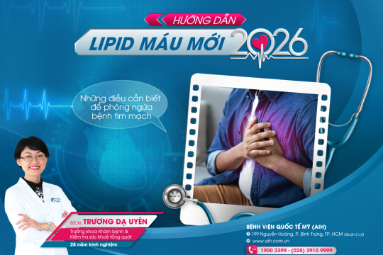 HƯỚNG DẪN LIPID MÁU MỚI 2026: NHỮNG ĐIỀU NGƯỜI BỆNH CẦN BIẾT ĐỂ PHÒNG NGỪA BỆNH TIM MẠCH