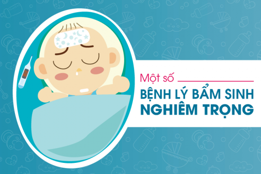 MỘT SỐ BỆNH LÝ BẨM SINH NGHIÊM TRỌNG