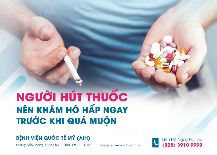 KIỂM TRA SỨC KHỎE DÀNH CHO NGƯỜI HÚT THUỐC LÁ​
