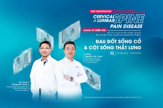 CONSULTATION ON “CERVICAL SPINE AND LUMBAR SPINE PAIN” WITH SINGAPOREAN DOCTOR AT AIH