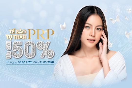 SPECIAL PROMOTION ON WOMEN’S DAY - 50% DISCOUNT ON PRP THERAPY
