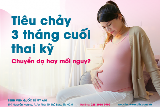 DIARRHEA DURING THE THIRD TRIMESTER: A SIGN OF LABOR OR THREAT?