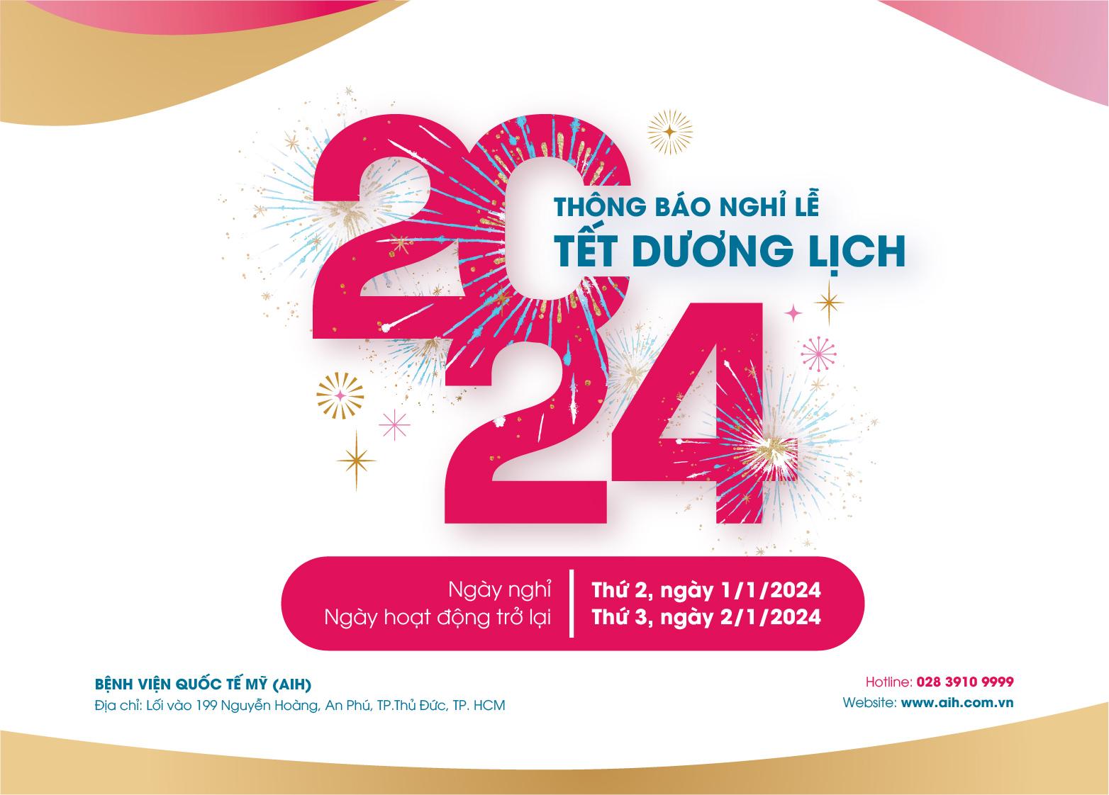 NEW YEAR HOLIDAY SCHEDULE ANNOUNCEMENT