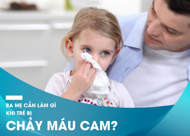 WHAT TO DO WHEN YOUR CHILD GETS A NOSEBLEED?