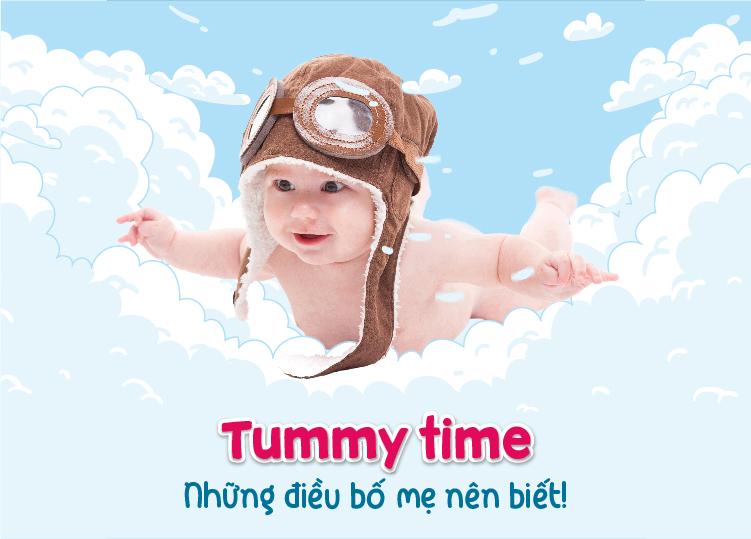 TUMMY TIME - NHỮNG ĐIỀU BỐ MẸ NÊN BIẾT!
