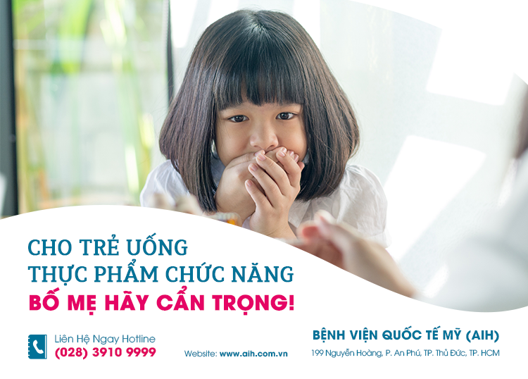 GIVE ORAL FUNCTIONAL FOODS TO CHILDREN: CAUTION FOR PARENTS