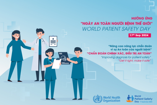 NGÀY AN TOÀN NGƯỜI BỆNH THẾ GIỚI 17 THÁNG 09 NĂM 2024