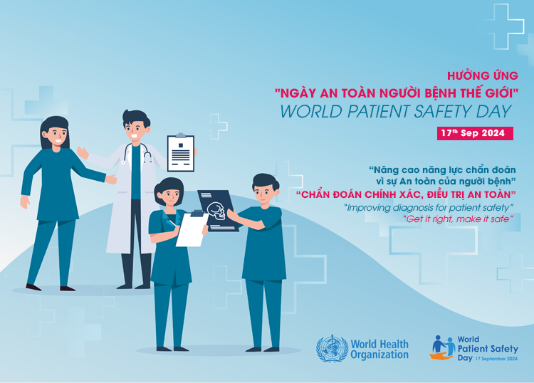NGÀY AN TOÀN NGƯỜI BỆNH THẾ GIỚI 17 THÁNG 09 NĂM 2024