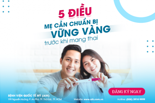 5 THINGS MOTHERS NEED TO WELL PREPARE BEFORE PREGNANCY