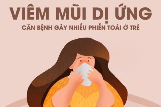 VIÊM MŨI DỊ ỨNG Ở TRẺ EM