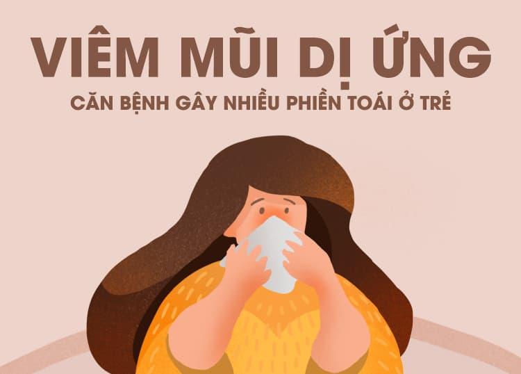 VIÊM MŨI DỊ ỨNG Ở TRẺ EM