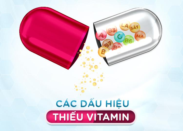 6 DẤU HIỆU CHO THẤY BẠN ĐANG THIẾU VITAMIN